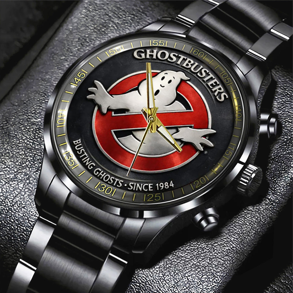 Ghostbusters Black Stainless Steel Watch - TANTN19972