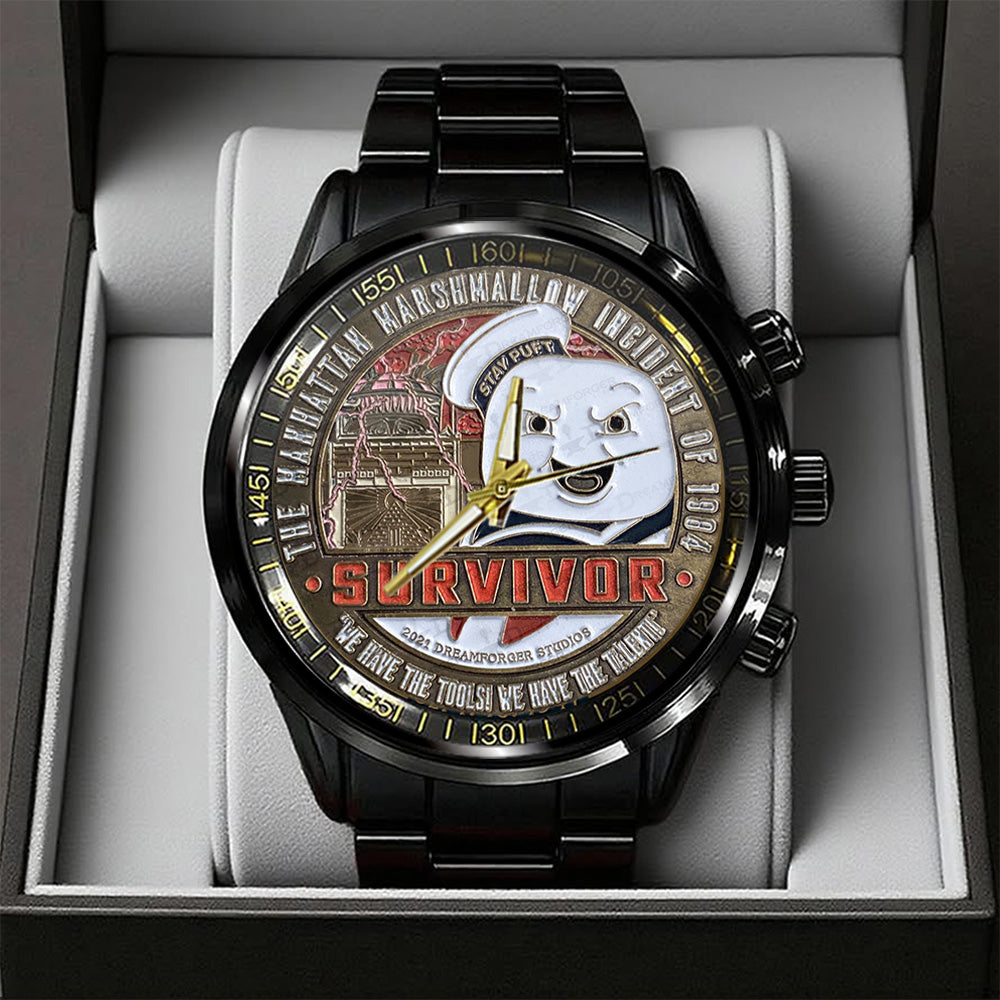 Ghostbusters Black Stainless Steel Watch - TANTN20000