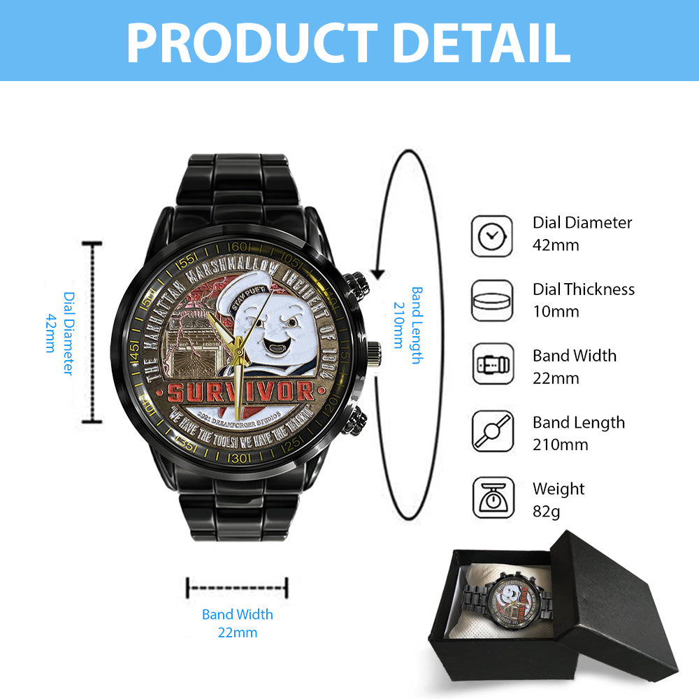 Ghostbusters Black Stainless Steel Watch - TANTN20000