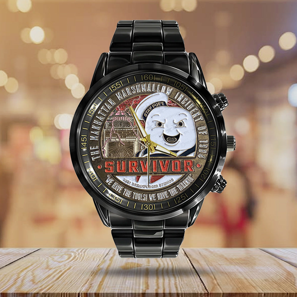 Ghostbusters Black Stainless Steel Watch - TANTN20000