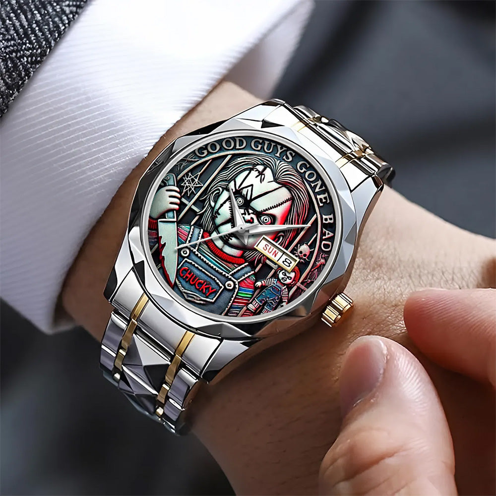 Good Guys Gone Bad Alloy Luxury Quartz Watch - TANTN15879