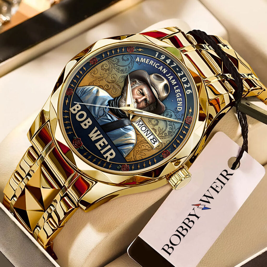 Grateful Dead x Bob Weir Alloy Luxury Quartz Watch - HOATT15738