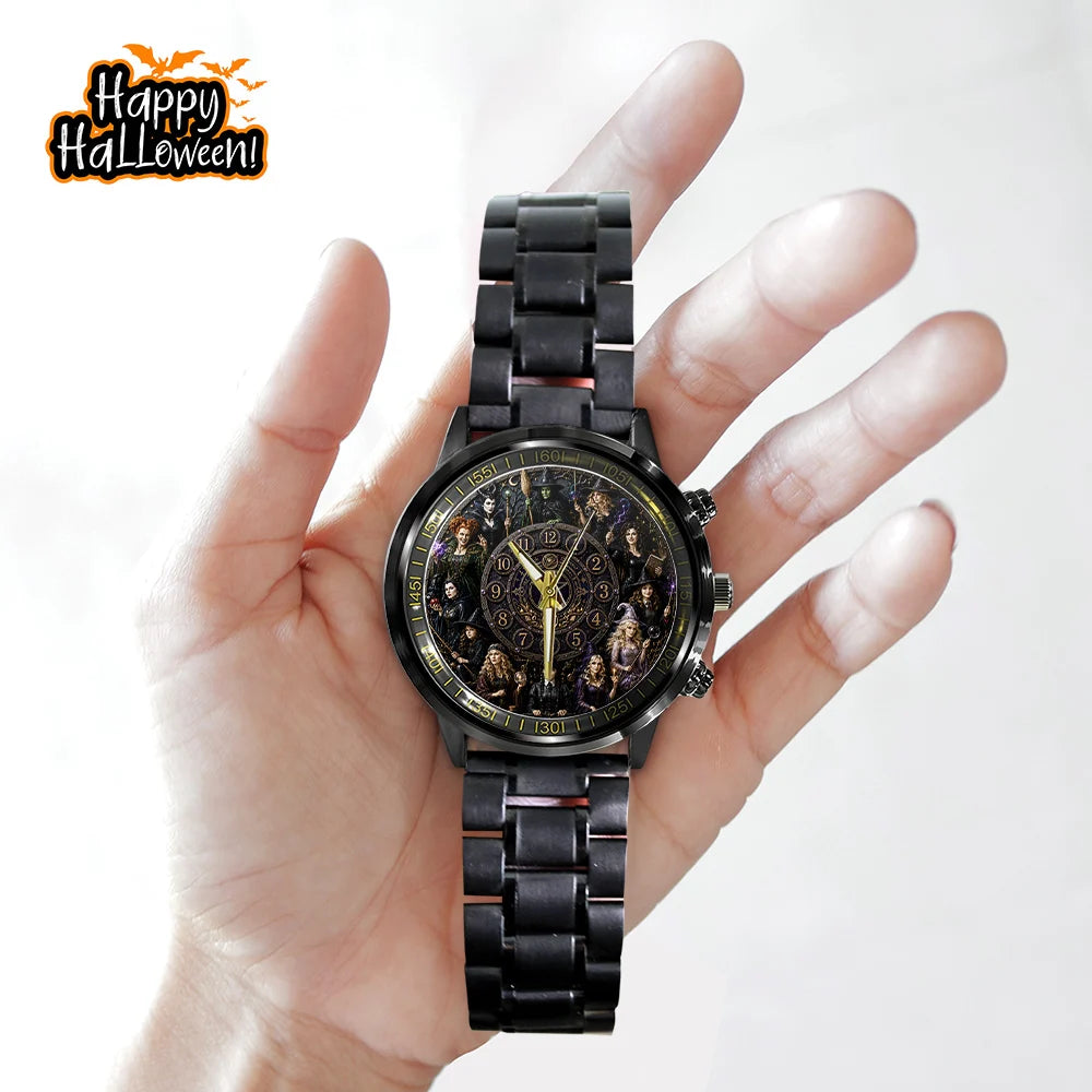 Witches Black Stainless Steel Watch - GNE8296