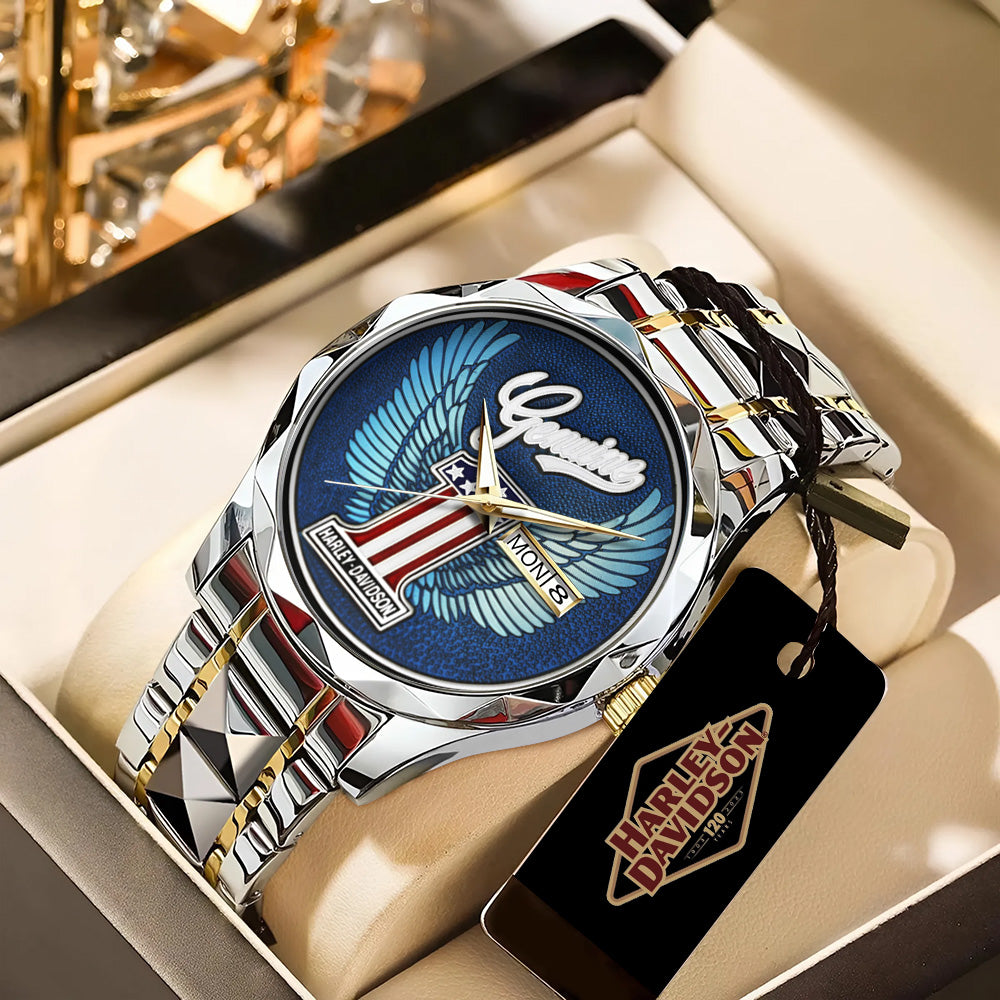 Harley Davidson Alloy Luxury Quartz Watch - TANTN 13938