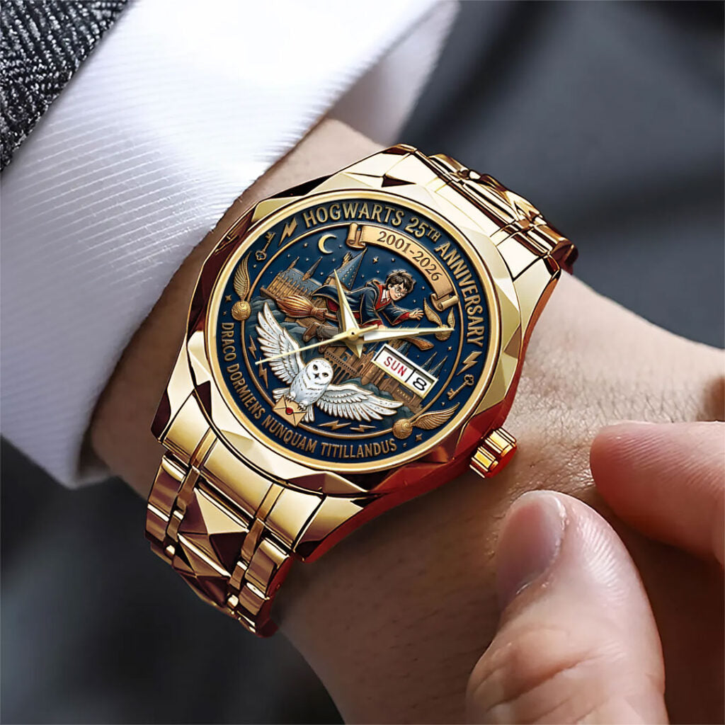 Harry Potter 25th Anniversary 2026 Alloy Luxury Quartz Watch - TANTN20935