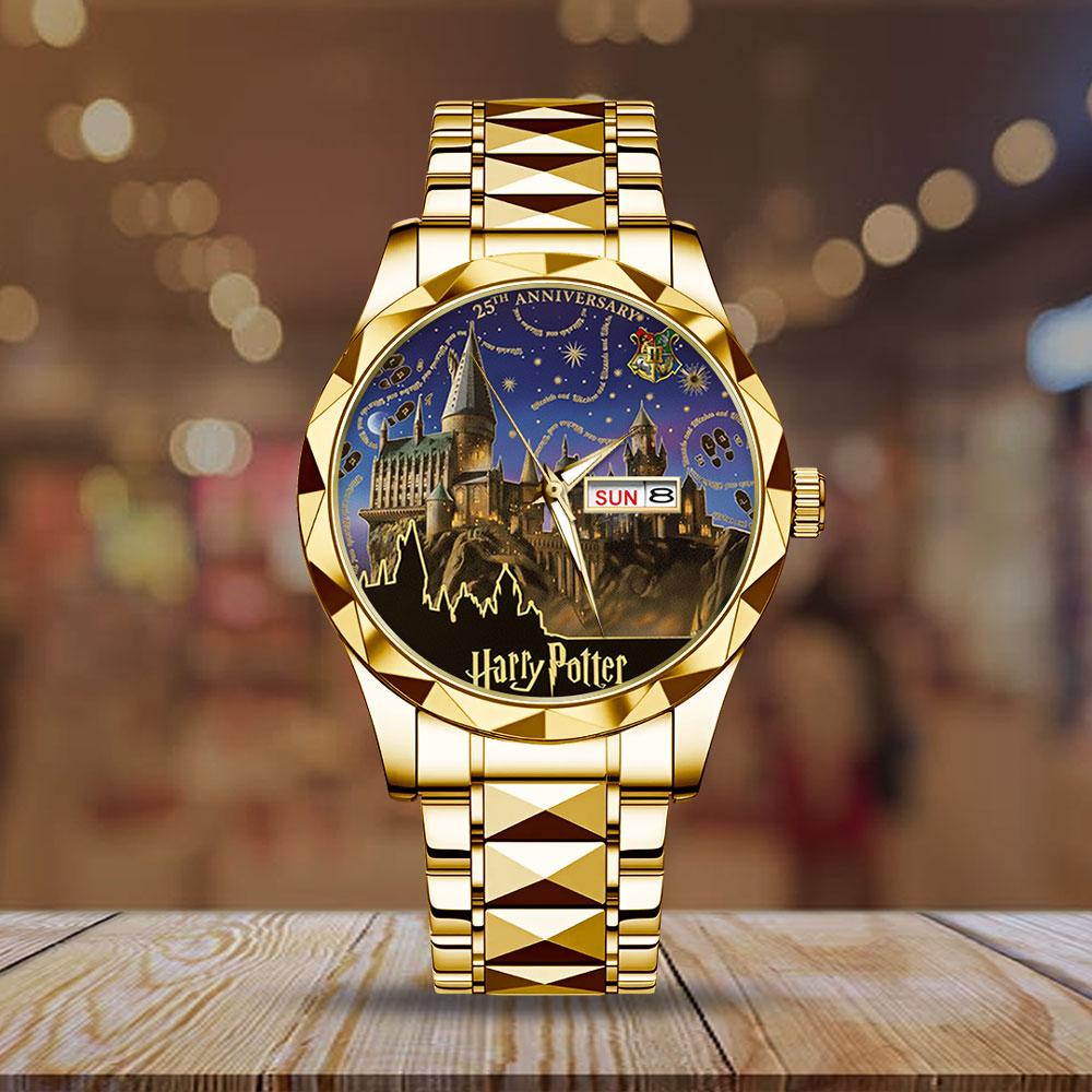 Harry Potter 25th Anniversary Alloy Luxury Quartz Watch - TMTHU2763