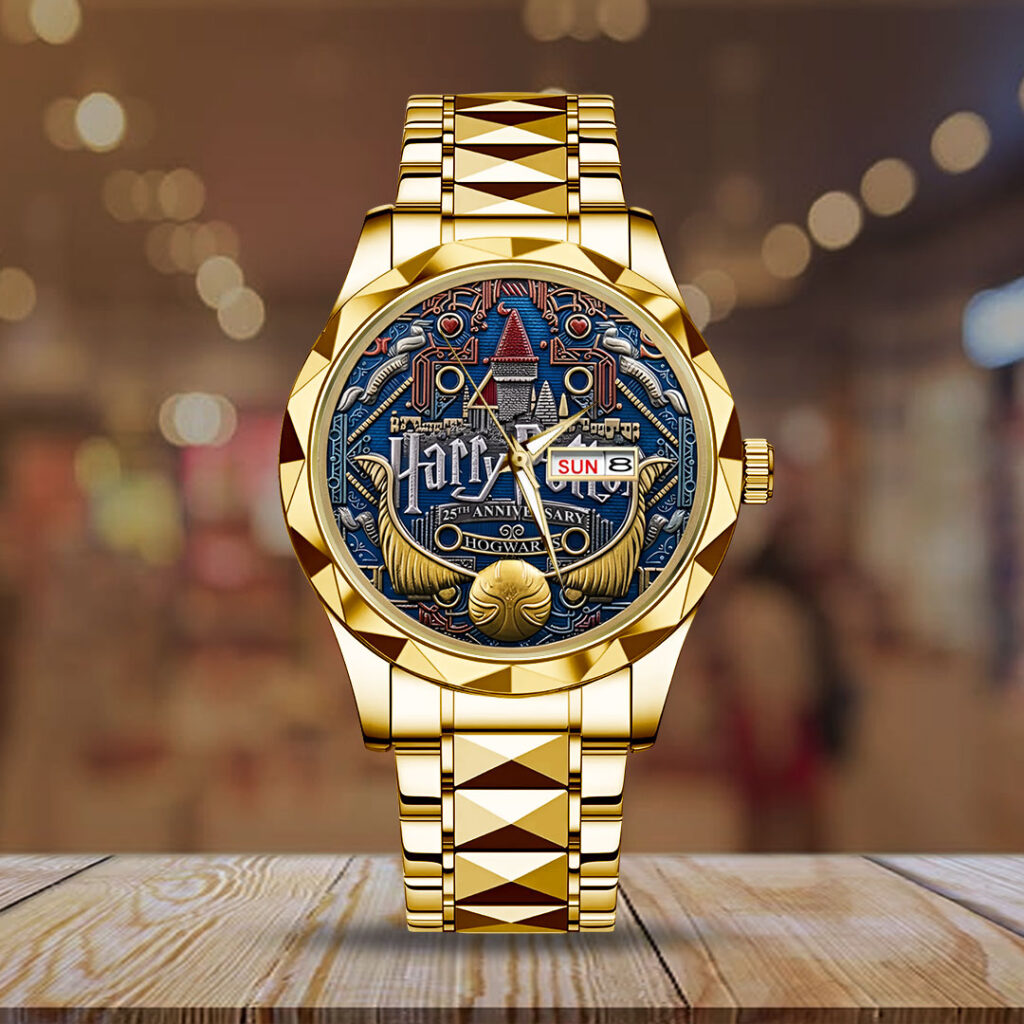 Harry Potter 25th Anniversary Alloy Luxury Quartz Watch - TMTHU2886