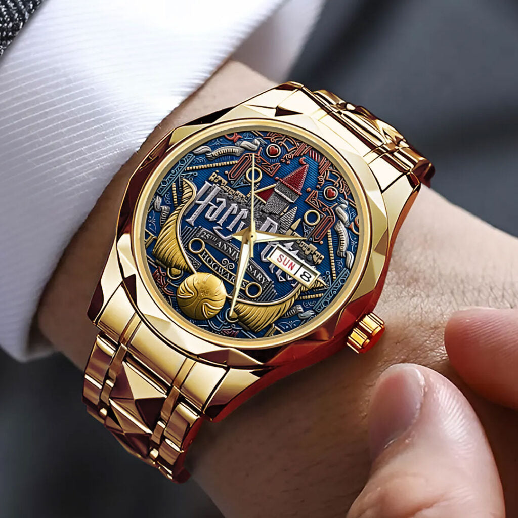 Harry Potter 25th Anniversary Alloy Luxury Quartz Watch - TMTHU2886