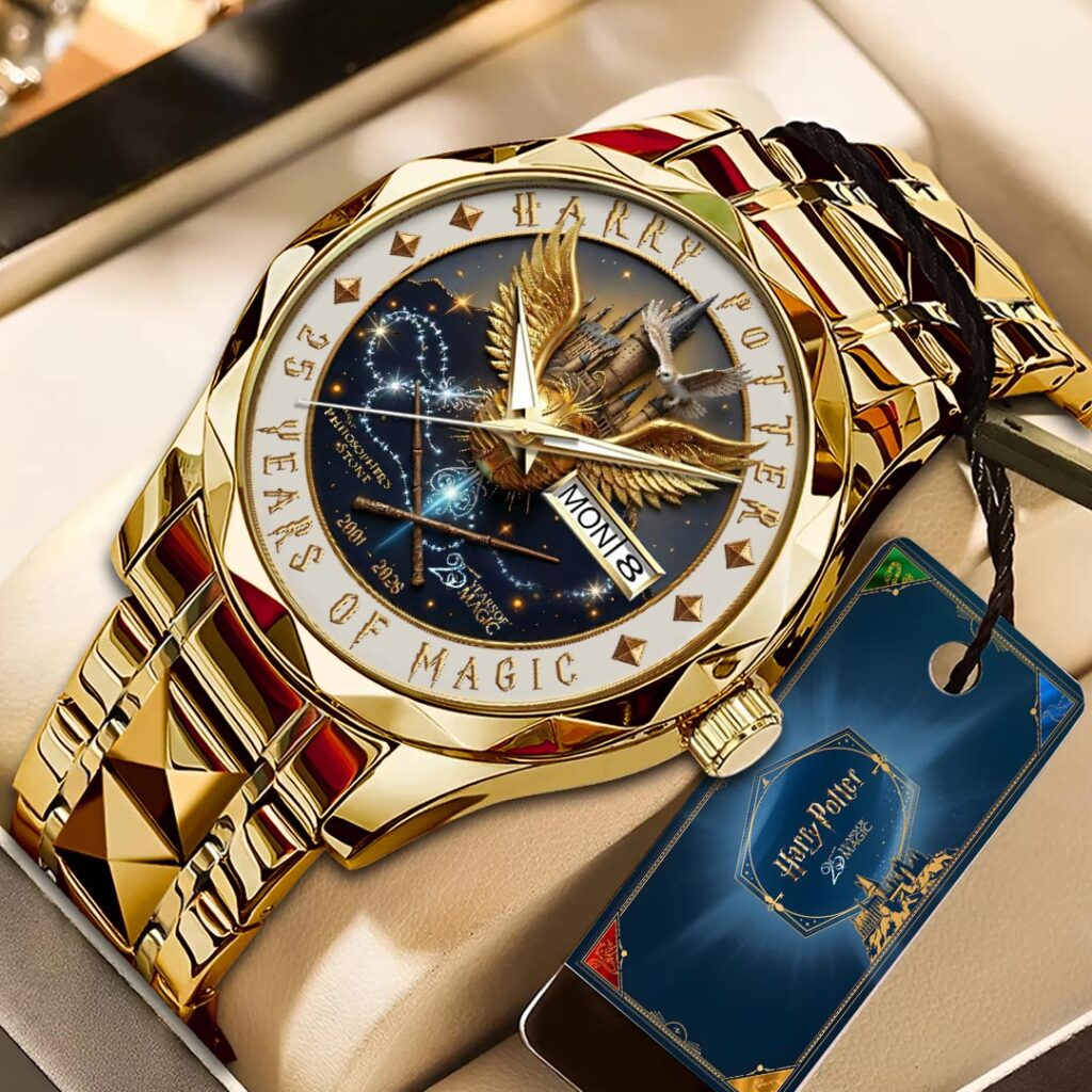 Harry Potter 25th Anniversary Alloy Luxury Quartz Watch - HOATT15339