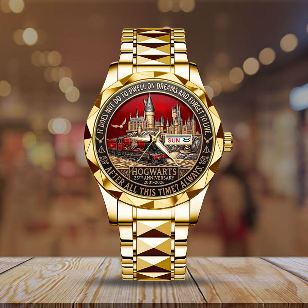Harry Potter 25th Anniversary Alloy Luxury Quartz Watch - TANTN21531