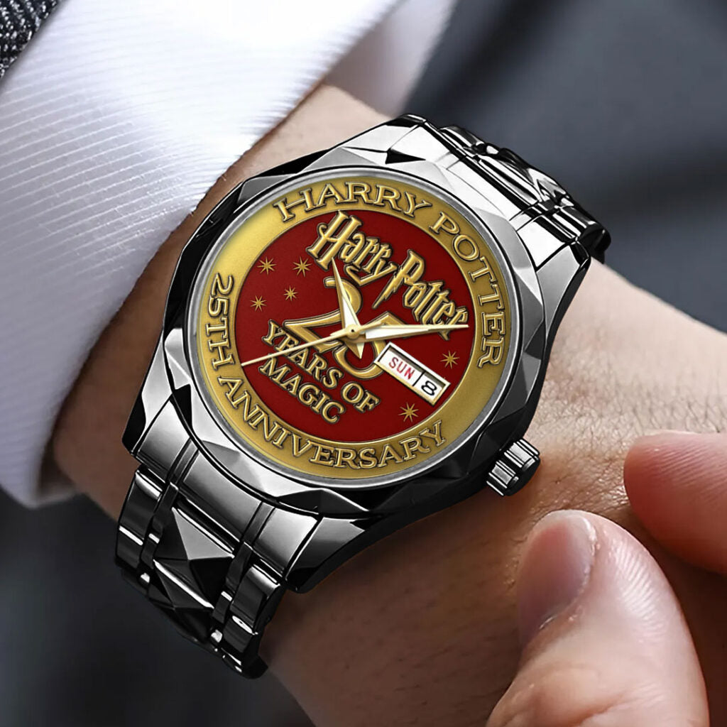 Harry Potter 25th Anniversary Alloy Luxury Quartz Watch - TMTHU2653