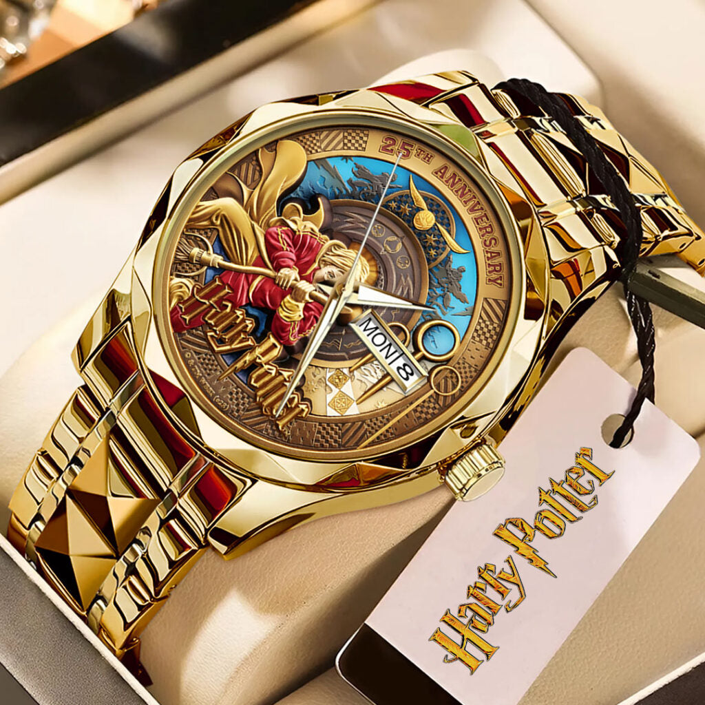 Harry Potter 25th Anniversary Alloy Luxury Quartz Watch - TMTHU2739