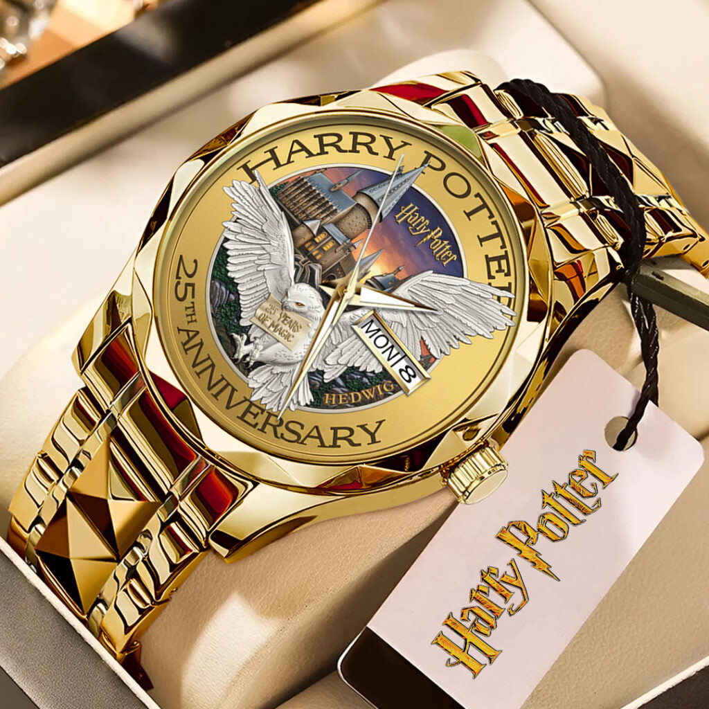 Harry Potter 25th Anniversary Alloy Luxury Quartz Watch - TMTHU2762