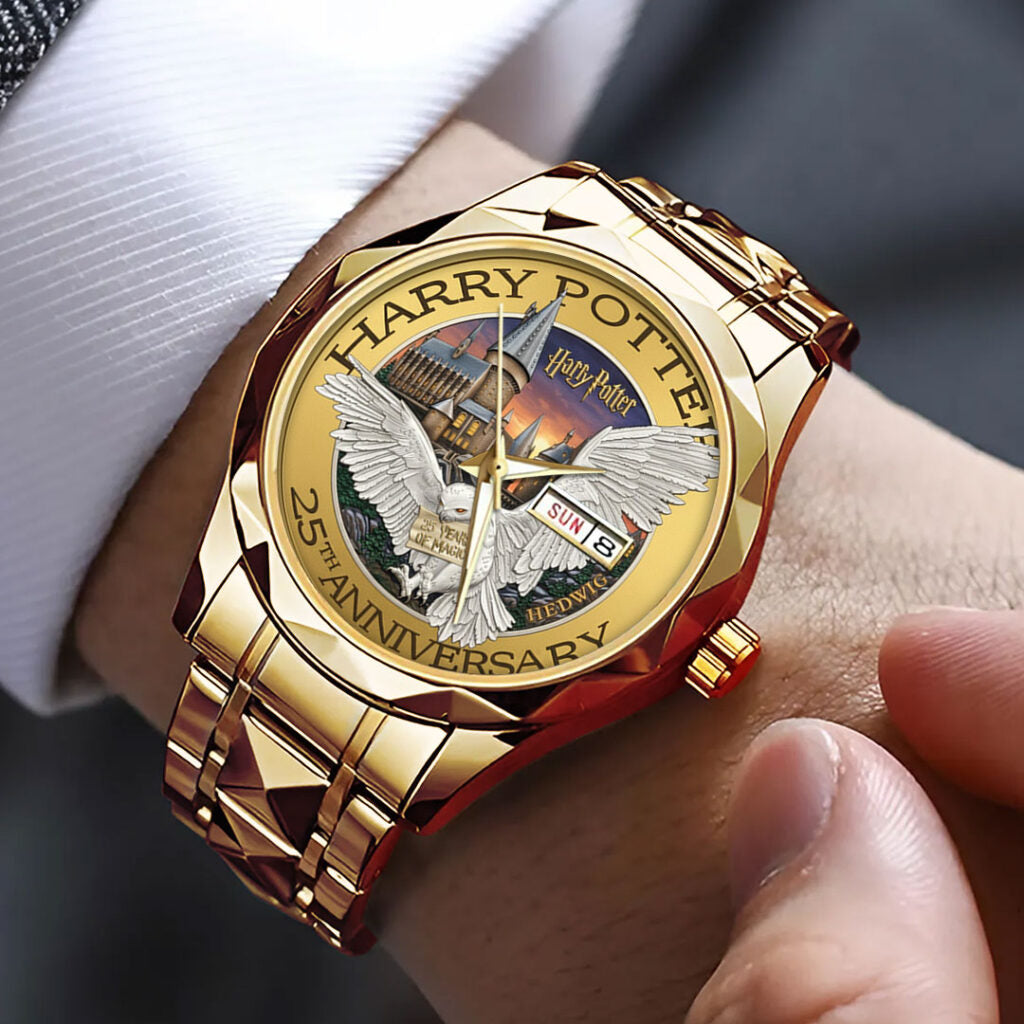 Harry Potter 25th Anniversary Alloy Luxury Quartz Watch - TMTHU2762