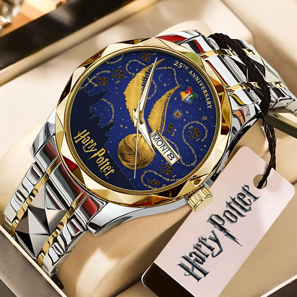 Harry Potter 25th Anniversary Alloy Luxury Quartz Watch - TMTHU2764