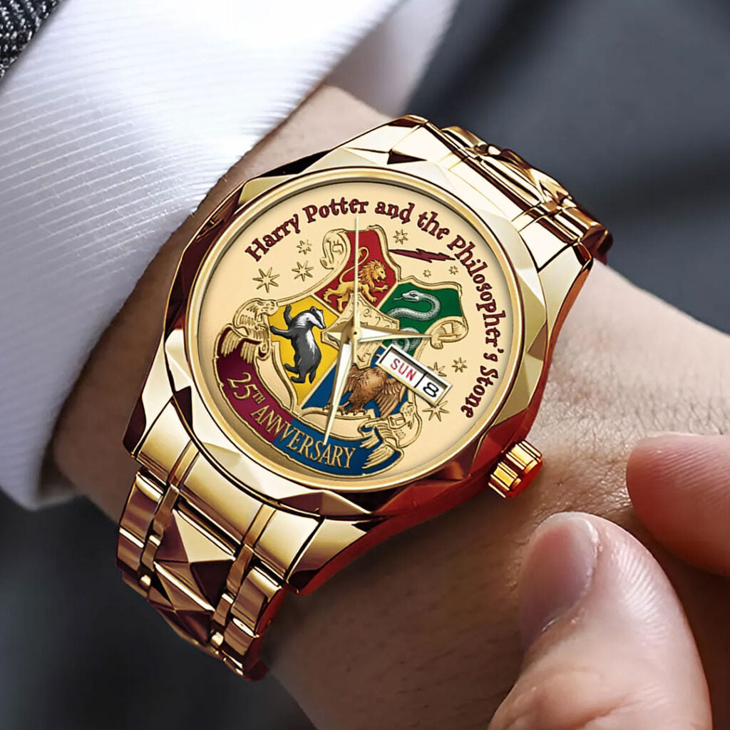 Harry Potter 25th Anniversary Alloy Luxury Quartz Watch - TMTHU2842