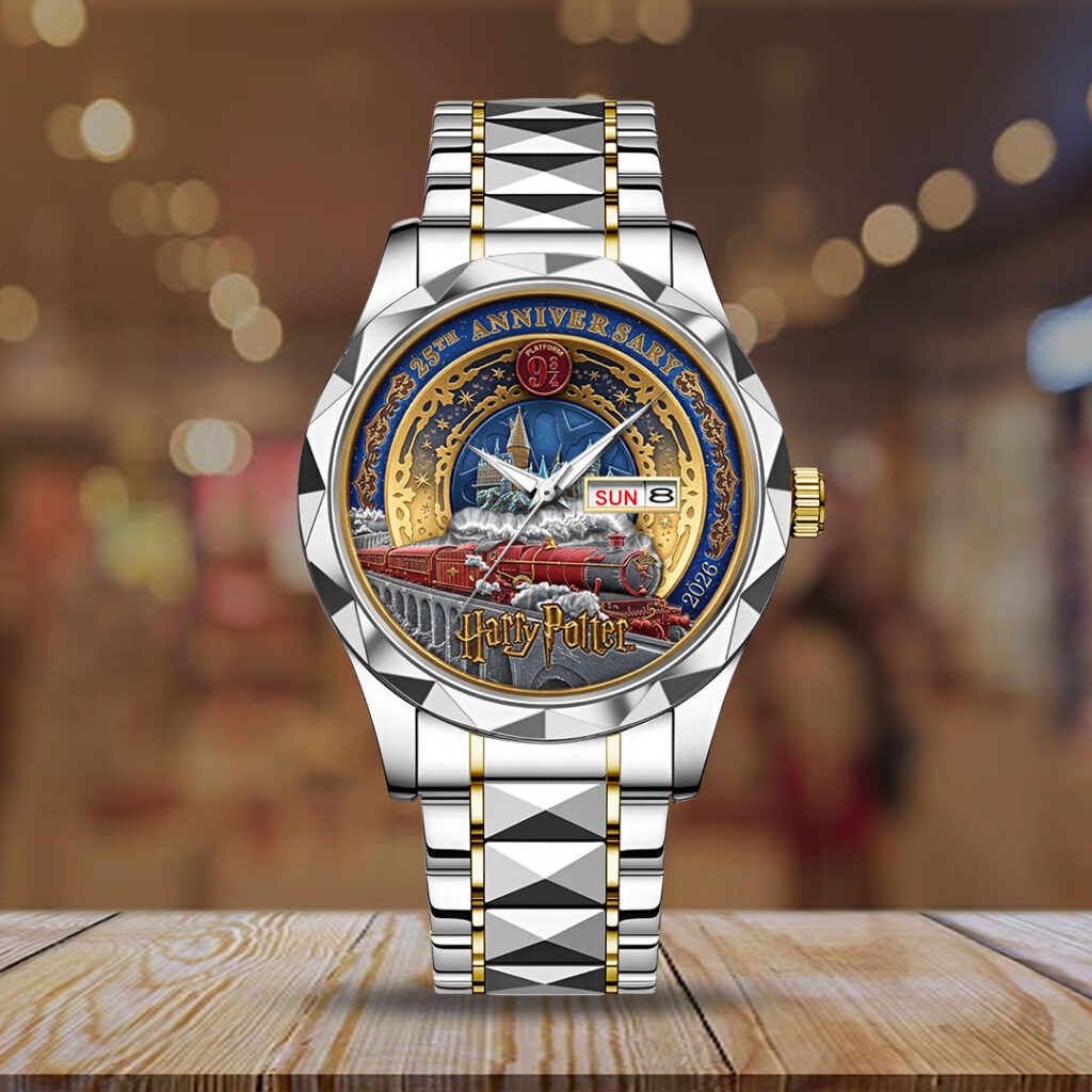 Harry Potter 25th Anniversary Alloy Luxury Quartz Watch - TMTHU2741
