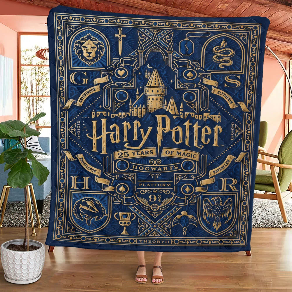 Harry Potter 25th Anniversary Quilt Blanket - TMTHU8991