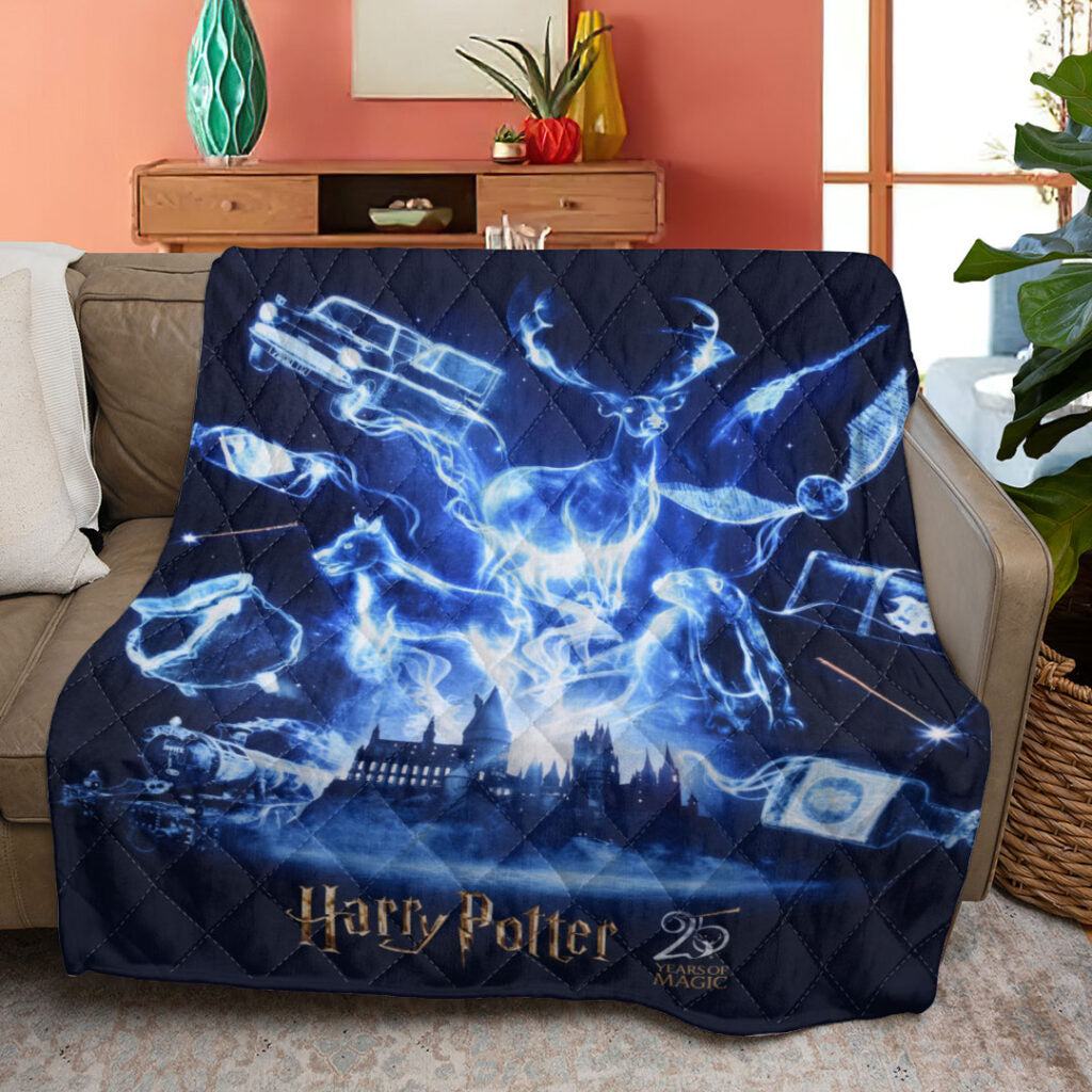 Harry Potter 25th Anniversary Quilt Blanket - TANTN24870