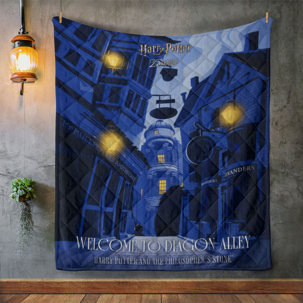 Harry Potter 25th Anniversary Quilt Blanket - TANTN24858