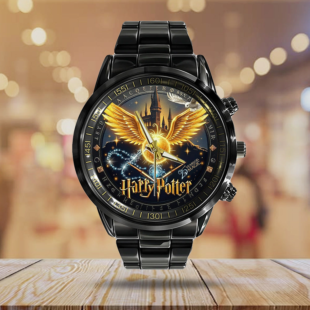 Harry Potter 25th Anniversary 2026 Black Stainless Steel Watch - TANTN19702