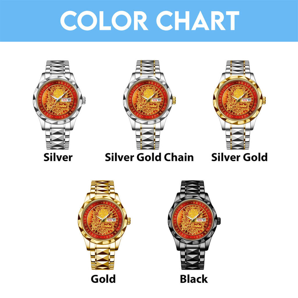 Harry Potter x Gryffindor Alloy Luxury Quartz Watch - TMTHU2771