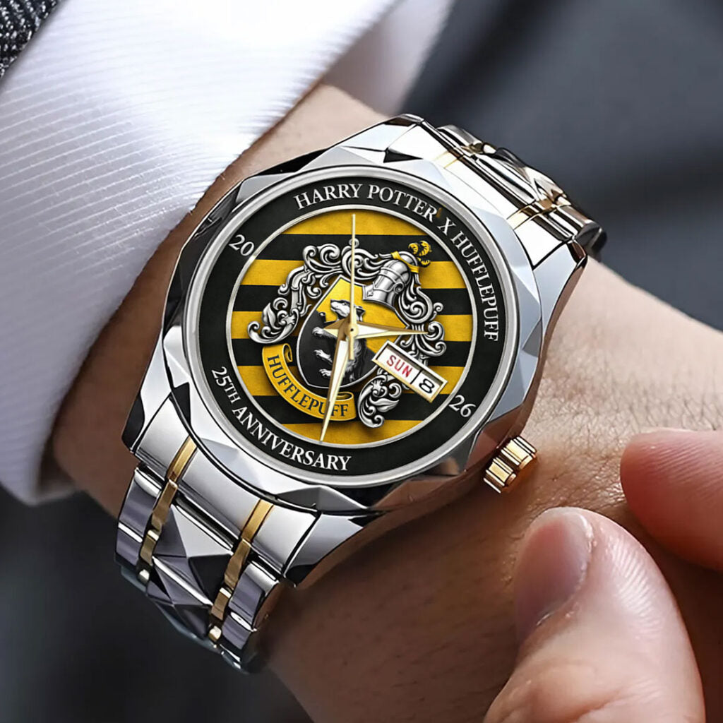 Harry Potter x Hufflepuff Alloy Luxury Quartz Watch - TMTHU2878