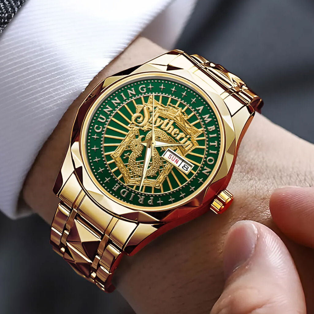 Harry Potter x Slytherin Alloy Luxury Quartz Watch - TMTHU2805