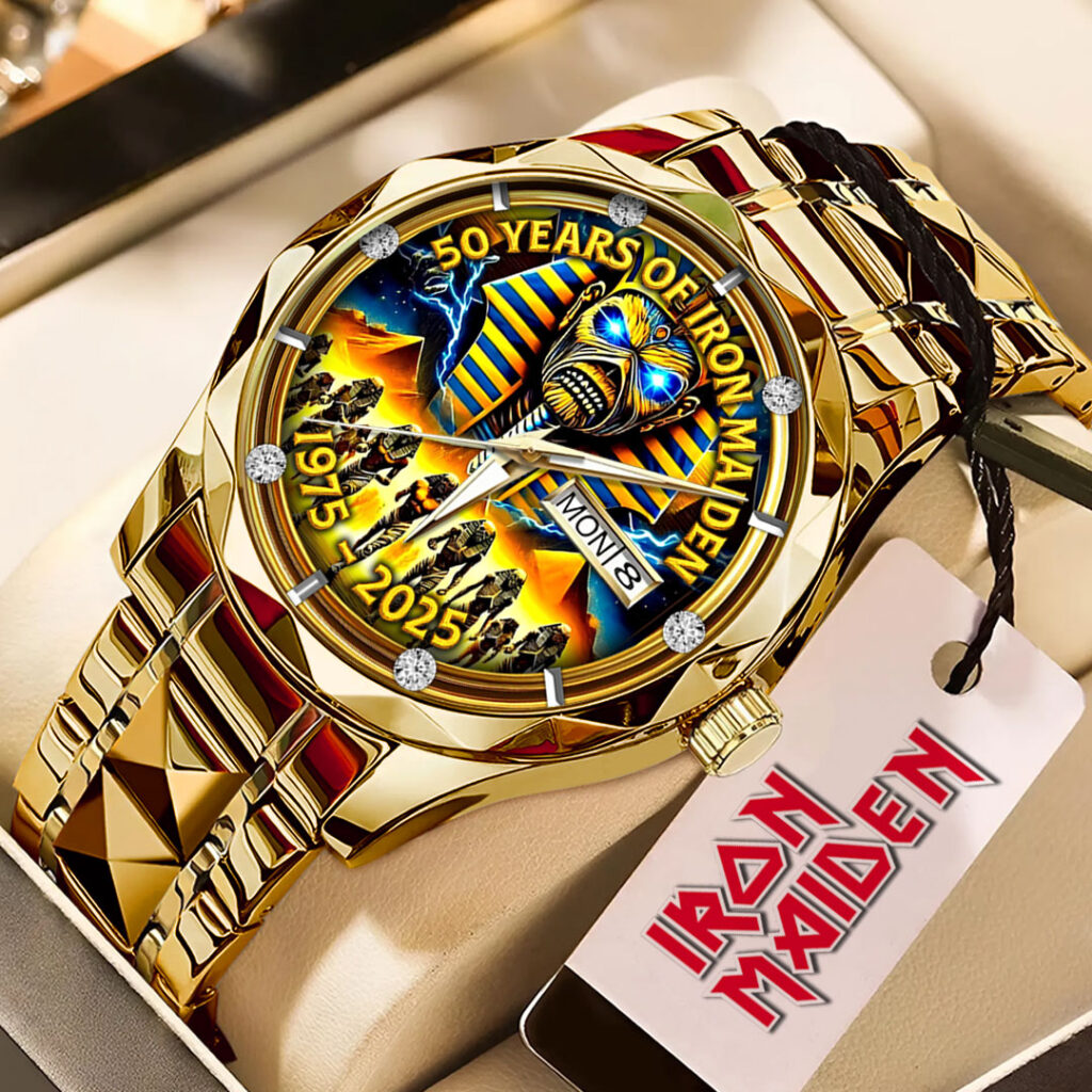 Iron Maiden Alloy Luxury Quartz Watch - TMTHU 132