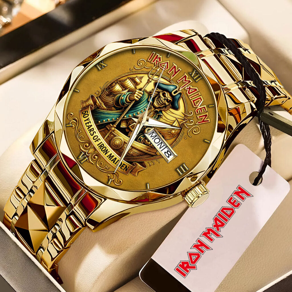 Iron Maiden Alloy Luxury Quartz Watch - TMTHU 167