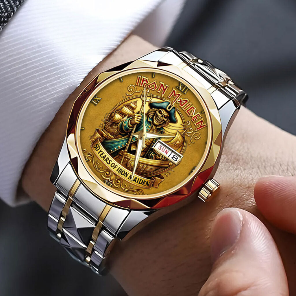 Iron Maiden Alloy Luxury Quartz Watch - TMTHU 167