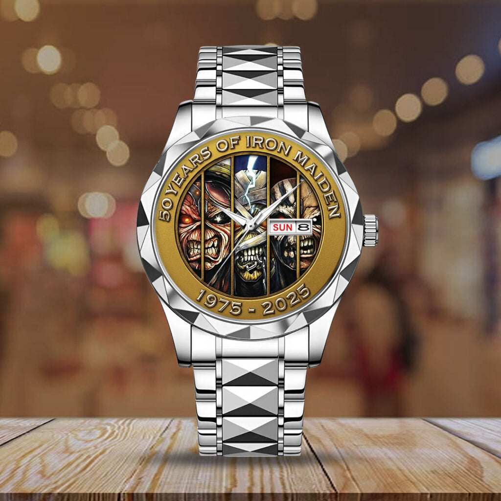 Iron Maiden Alloy Luxury Quartz Watch - TMTHU2022