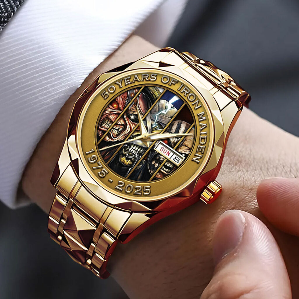 Iron Maiden Alloy Luxury Quartz Watch - TMTHU2022
