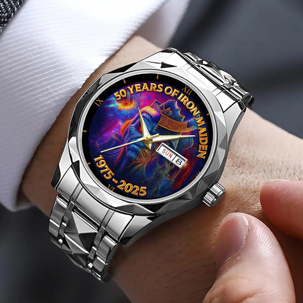 Iron Maiden Alloy Luxury Quartz Watch - TMTHU 205