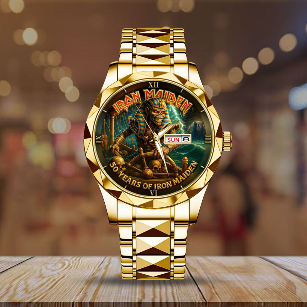 Iron Maiden Alloy Luxury Quartz Watch - TMTHU 240