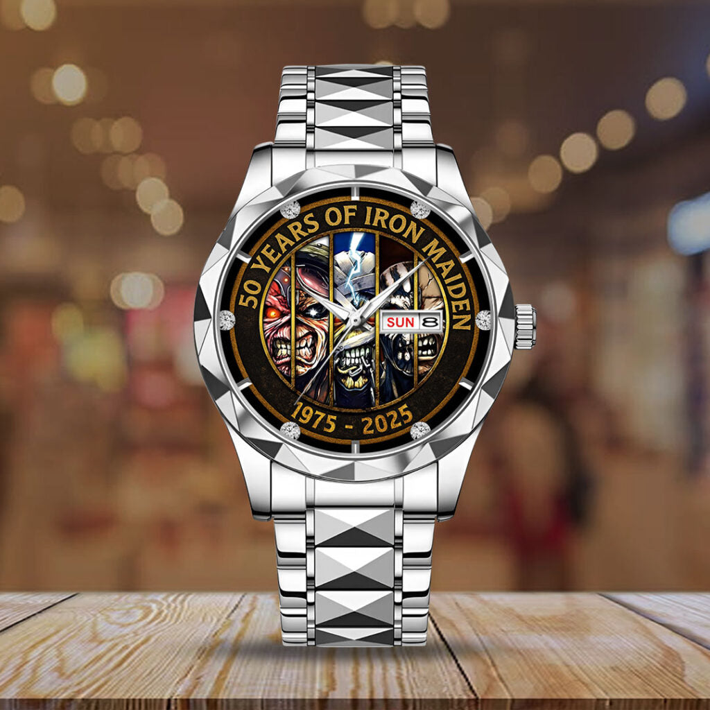 Iron Maiden Alloy Luxury Quartz Watch - TMTHU510