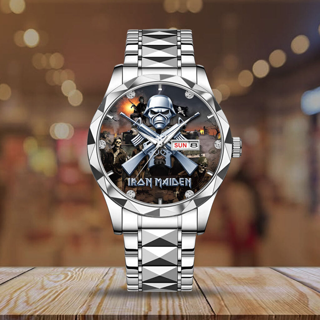 Iron Maiden Alloy Luxury Quartz Watch - TMTHU652