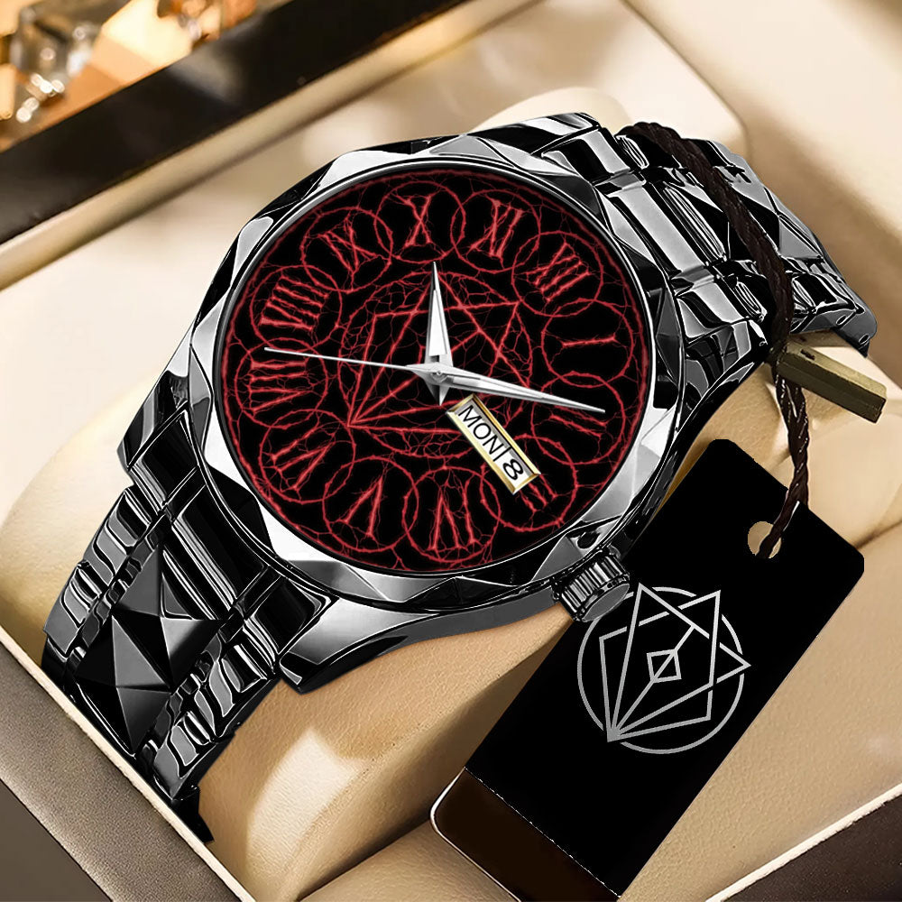 In Flames Alloy Luxury Quartz Watch - TANTN24354