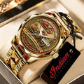 Indian Motorcycle 125th Anniversary Alloy Luxury Quartz Watch - TANTN21659