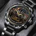 Iron Maiden: A Matter of Life and Death 20th Anniversary Black Stainless Steel Watch - TMTHU8855