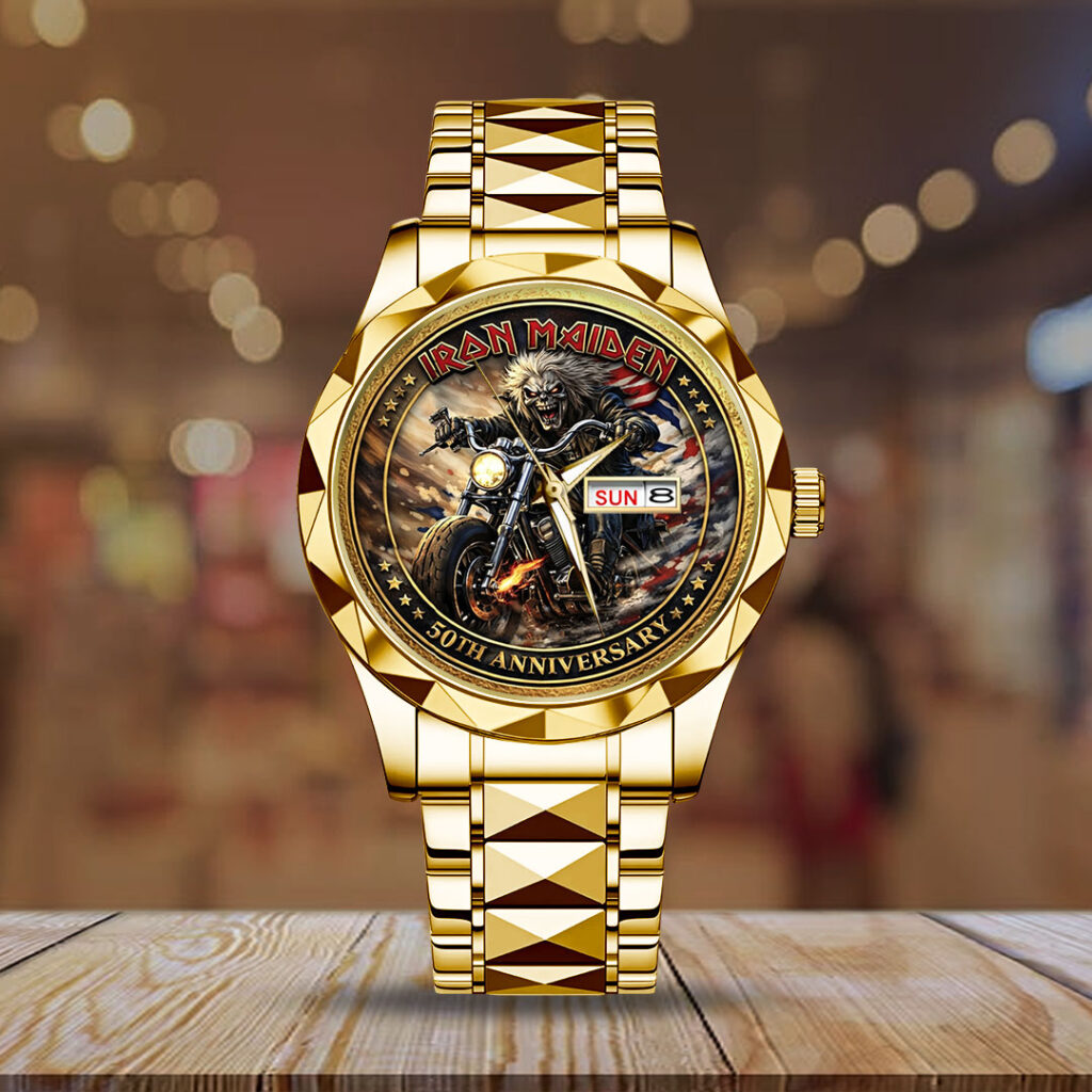 Iron Maiden Alloy Luxury Quartz Watch - TMTHU5914