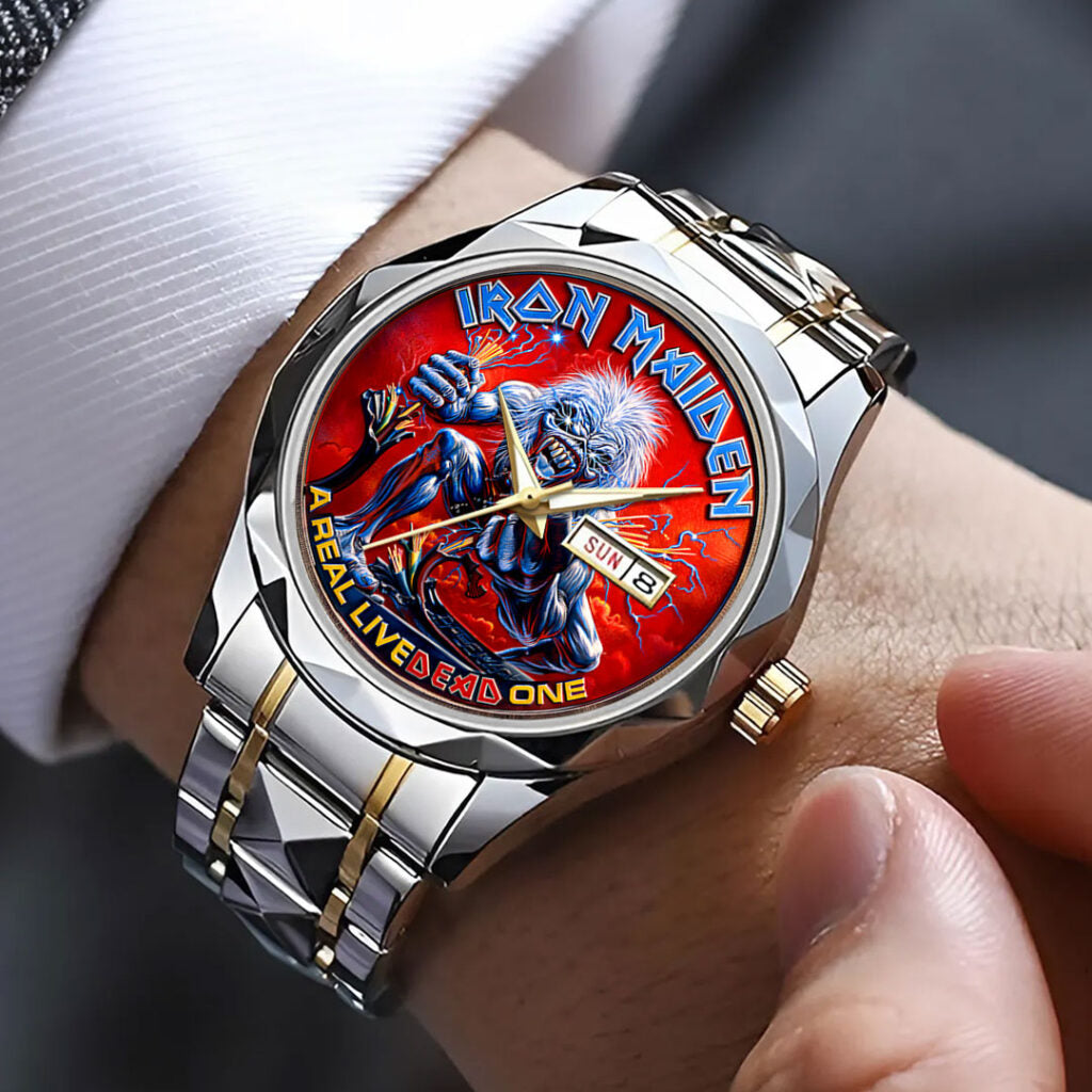 Iron Maiden Alloy Luxury Quartz Watch - GNE4891
