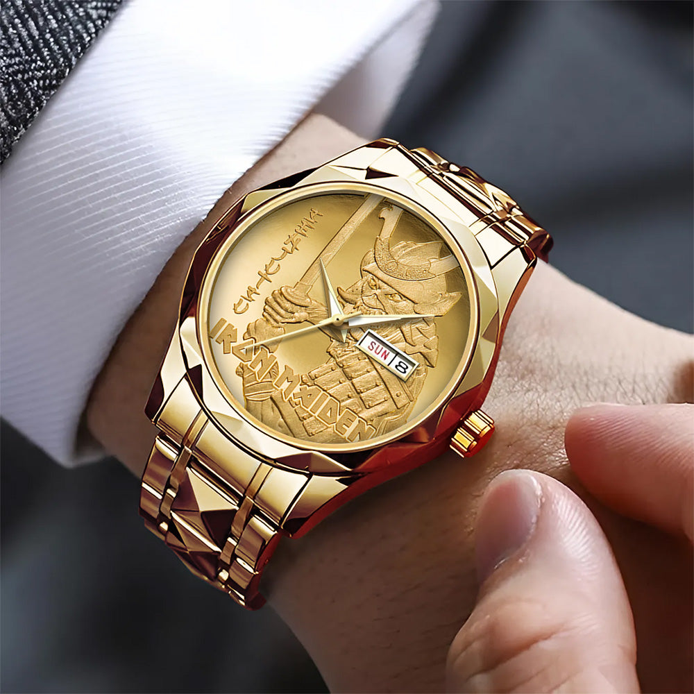 Iron Maiden Alloy Luxury Quartz Watch - HOATT 11675