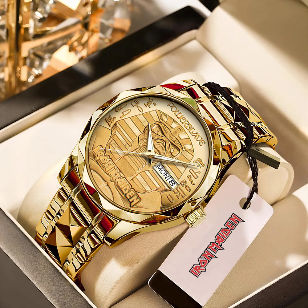 Iron Maiden Alloy Luxury Quartz Watch - HOATT 11676