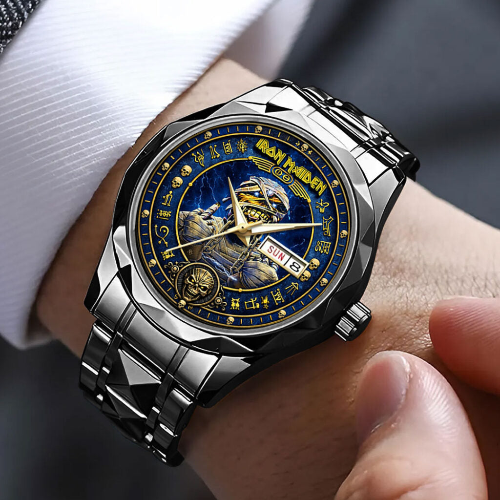 Iron Maiden Alloy Luxury Quartz Watch - VANDH5102