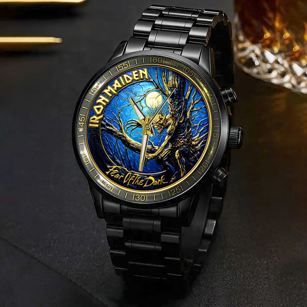 Iron Maiden Black Stainless Steel Watch - HOATT16291