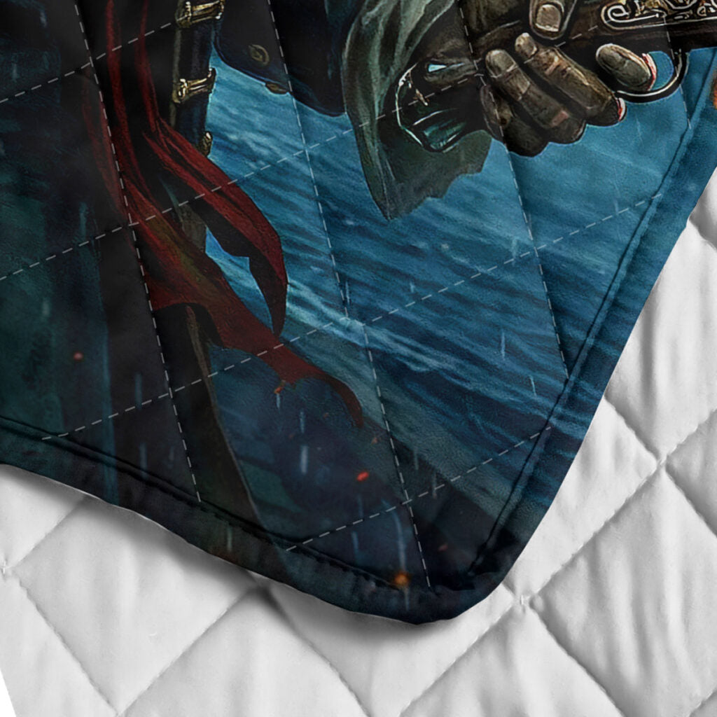Iron Maiden Quilt Blanket - HOATT19939