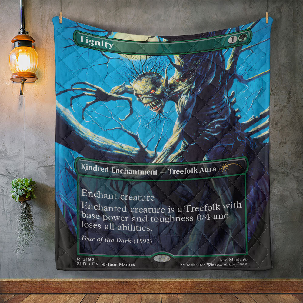 Iron Maiden Quilt Blanket - TANTN22916