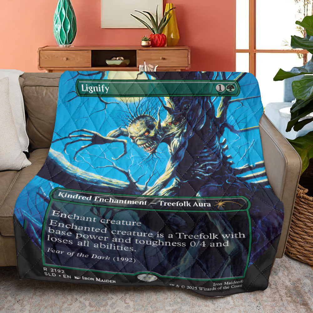 Iron Maiden Quilt Blanket - TANTN22916