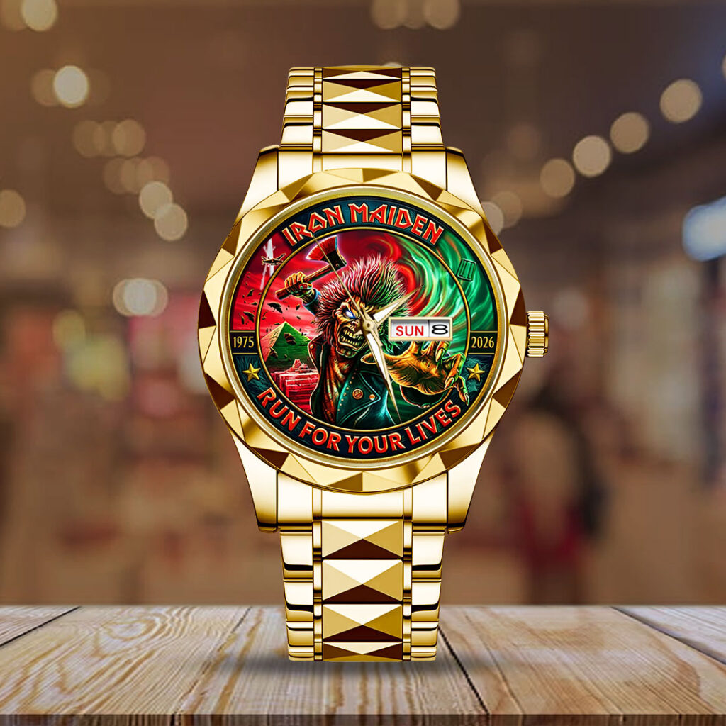 Iron Maiden Alloy Luxury Quartz Watch - TMTHU3733